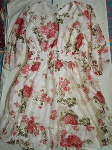 Floral Korean Frock