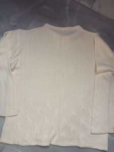 Cream Knit Sweater