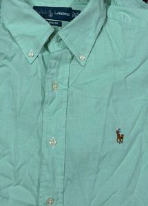 Ralph Lauren Green Long Sleeve Shirt