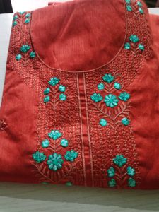Suit material without dupatta