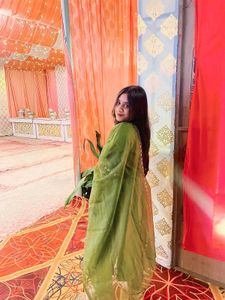 Green Embroidered Kurti