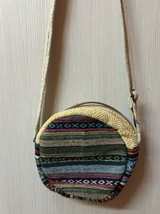 &#34;Eco-Friendly Himalayan Hemp Shoulder Bag”