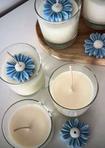 Daisy Jar Candle 🕯️