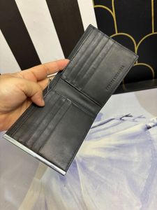 Armani Exchange Black Leather Wallet
