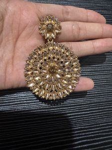 4 Oxidised Jhumka Earring