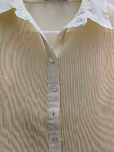 Mauve Button-Down Top