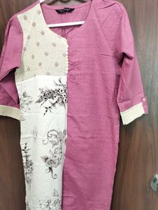 Onion Peel Colour Elegant Kurtha