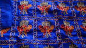 Multicolored Blouse Piece