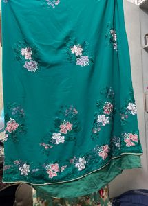 Green Saree