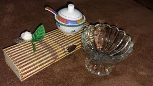 PREMIUM BAMBOO GIFT BOX, ICE CREAM BOWL, CUTE CHATNI BOWL