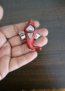 Set Of 4 God Charms Lord Saibaba, Ganpati, Trishul And Gada