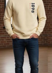 Stylish Cream Color Sweatshirt