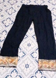 Ethnic Embroidered Tunic Top with Wooden Buttons