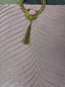 PINK PARTY WEAR SMALL POUCHY BAG