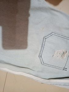 Sky Blue Tone Jeans