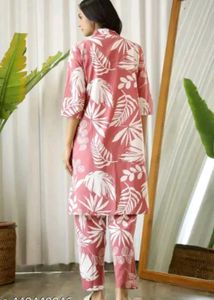 Floral Print Lounge Set