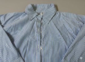 Striped Button-Down Shirt