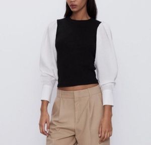 Zara Balloon Sleeved Top 🫶🏼