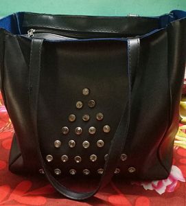 Handbag Black Color