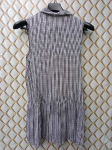 New With Tag Cute Korean Stripped Midi Dress