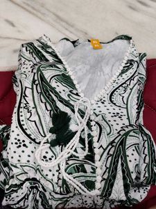 Paisley Print Dress