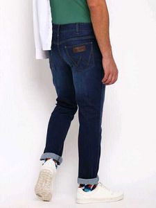 Wrangler Dark Wash Denim Jeans, 38 Size