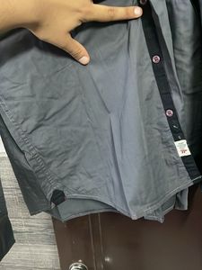 Roadster Solid Grey Shirt