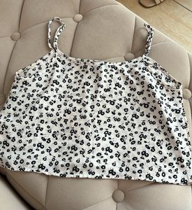 White Crop Top