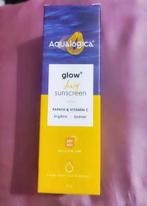 Aqualogica Glow + Dewy Sunscreen With Spf 50+++++