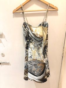Beautiful Abstract Print Mini Dress