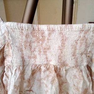 Vintage Tan sleevless Top