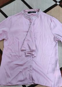 Lavender Colour Madame Top