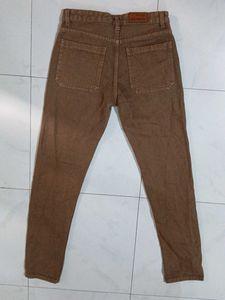 Brown Denim Jeans