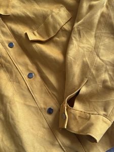Zara Yellow  Oversized Jacket