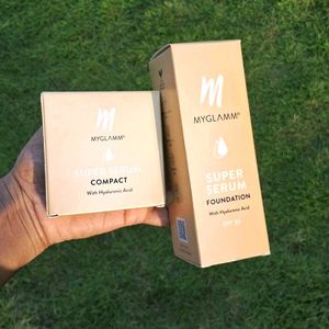 Myglamm Foundation And Compact powder Combo
