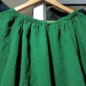 Green Balloon Off Shoulder