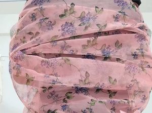 Floral Pink Dupatta