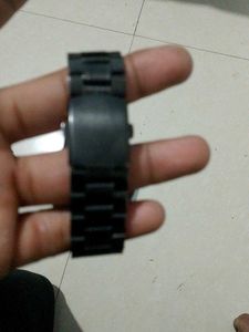 Stylish Black Wrist Watch
