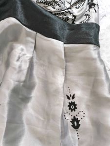 New Silver Satin Dress🤍