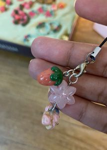 Handmade bag charm