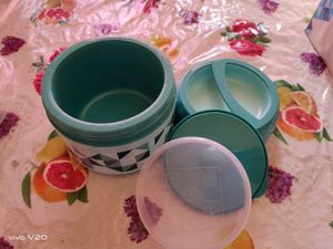 Beautiful Design Green Colour Tiffin Box 💚💚