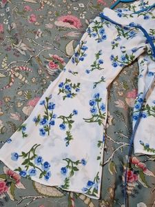 Floral Print Peplum Top