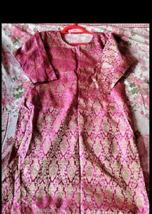 Pink Kurta Set 2pc