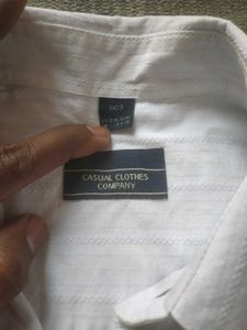 Men White Shirt