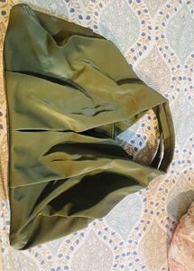 Espelho Olive Green Soft Tote Shoulder Bag – Styli