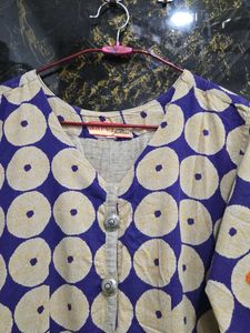 Cotton Flared Sleev Kurta