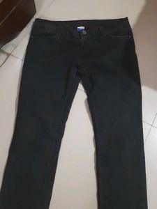 womens Blue Life Black Jeans used bit faded
