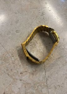 Vintage Casio Gold Watch