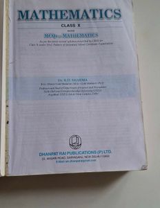 Class 10th Mathematics Reference Book-RD Sharma