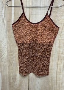 Animal Print Tank Top